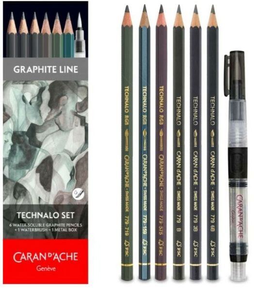 Комплект моливи Caran d'Ache Graphite Line Technalo