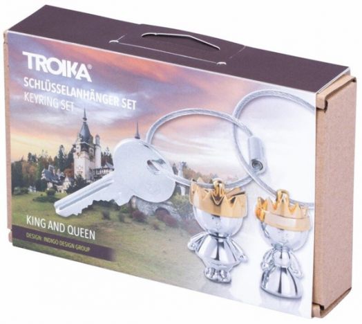 Ключодържател Troika Little King & Little Queen
