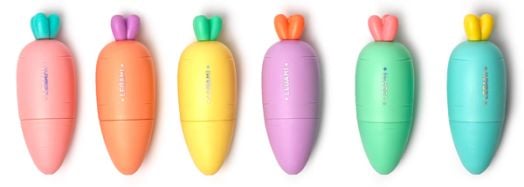 Комплект мини текст маркери Legami Carrate Team