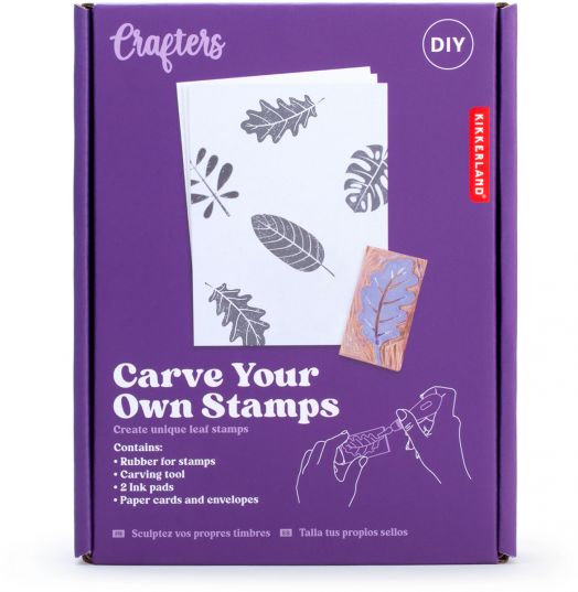 Творчески комплект Kikkerland за създаване на собствени печати