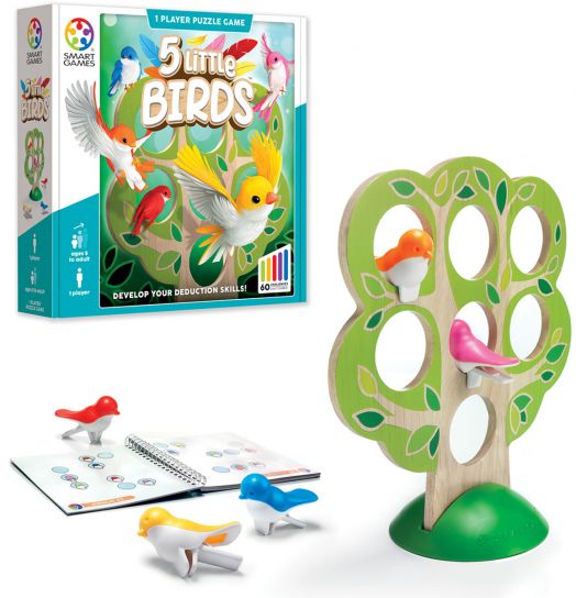 Логическа игра Smart Games: 5 Little Birds