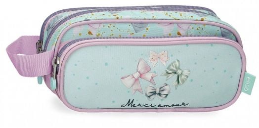 Несесер Enso Merci Amour с три отделения и ръкохватка