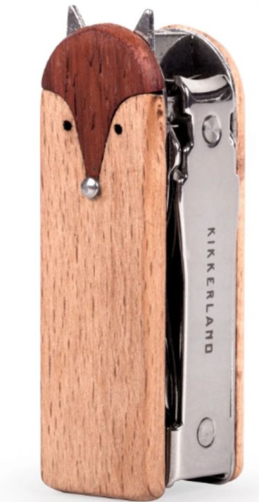 Комплект за маникюр Kikkerland - Лисица