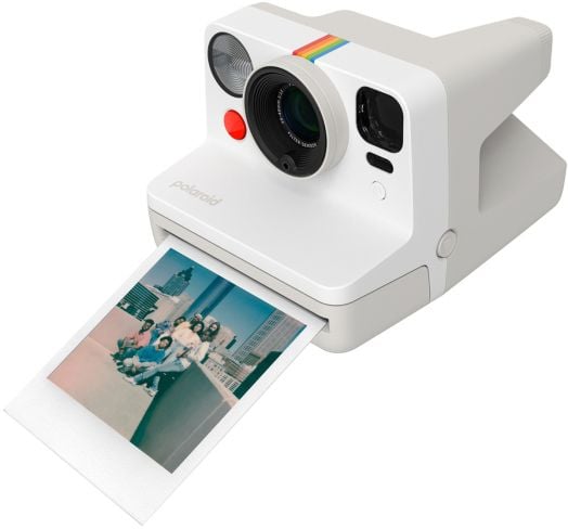 Фотоапарат за моментни снимки Polaroid Now Gen 3, Pebble White