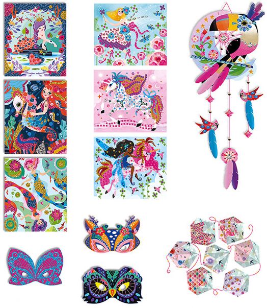 Креативен комплект Janod - Направи си сам декорации