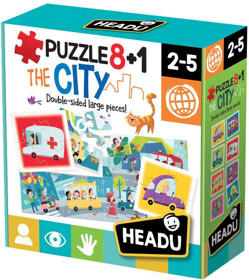 Комплект пъзели Headu - Градска среда