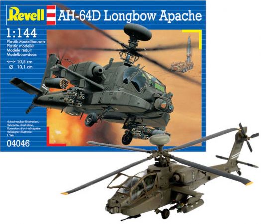 Сглобяем модел Revell - хеликоптер AH-64D Longbow Apache