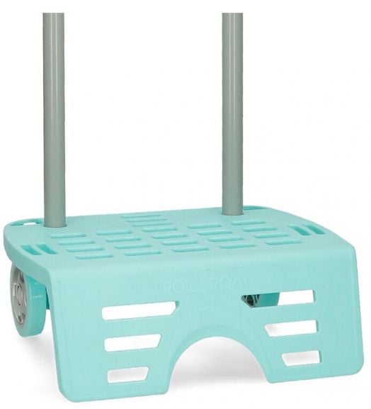 Тролей за раница Roll Road, тюркоаз