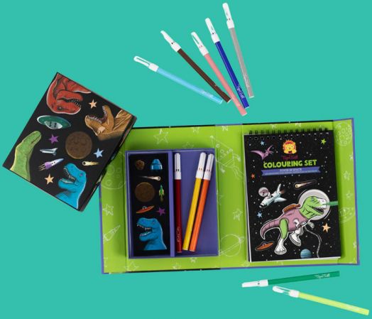 Креативен комплект Tiger Tribe - Динозаври в космоса