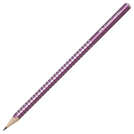 Графитен молив Faber-Castell Sparkle Pearl Bordeaux