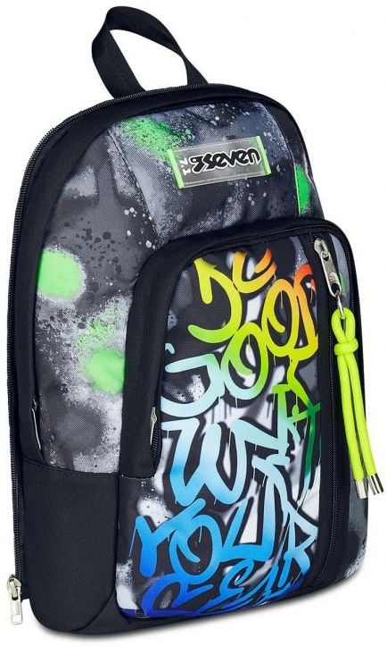 Ученическа раница Seven Dual Detach Spring Paint с две отделения