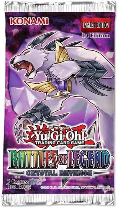 Карти за игра Yu-Gi-Oh! Battles of Legend - Crystals Revenge Booster