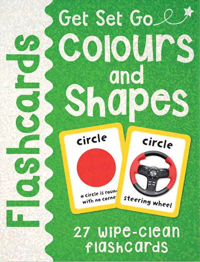 Get Set Go Flashcards: Colours and Shapes