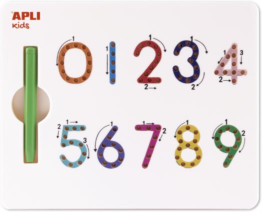 Магнитна дъска Apli Kids - Цифри