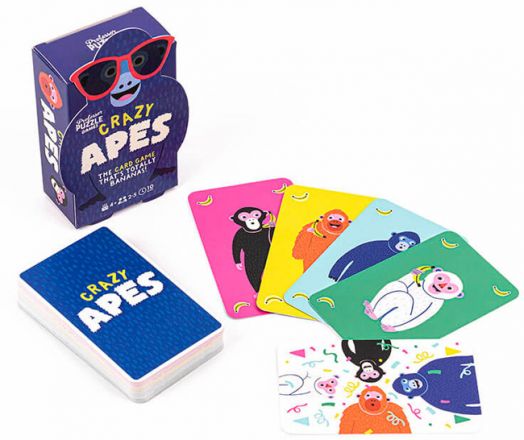 Игра Professor Puzzle: Crazy Apes