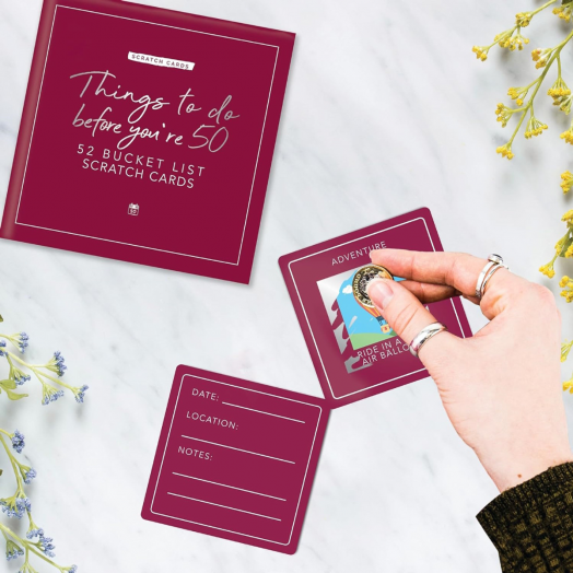 Скреч карти Gift Republic - Направи преди да навършиш 50 години