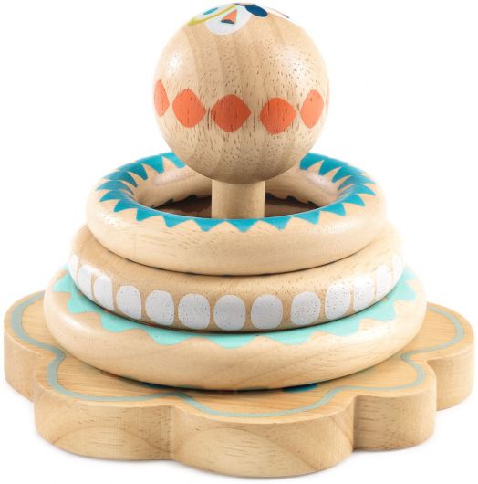 Дървена играчка за сортиране Djeco - BabyHoopi