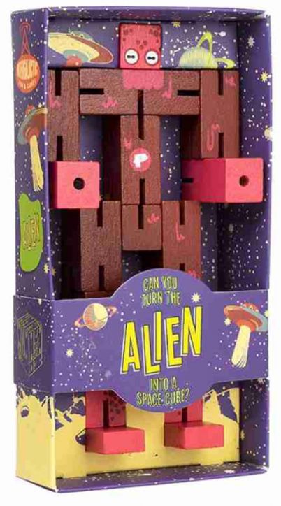 Дървен 3D пъзел Professor Puzzle - Planet, асортимент