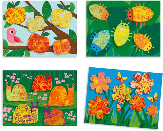 Комплект за оцветяване с топчета Djeco