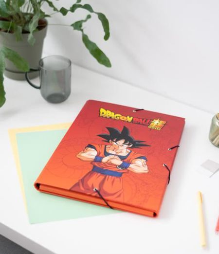 Папка с ластик Dragon Ball Super