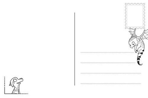 Картички за оцветяване Maped, 10 листа