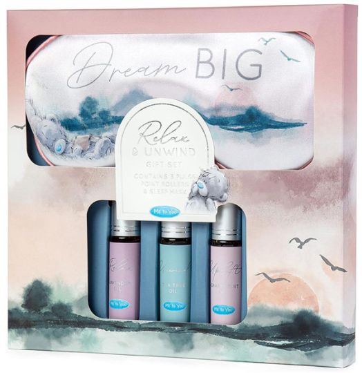 Комплект Me To You - Маска за сън, рол-они с ароматни масла