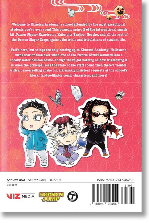 Demon Slayer: Kimetsu Academy, Vol. 3