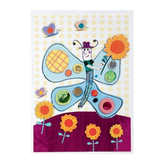 Комплект за рисуване с колажи Djeco - So Pop