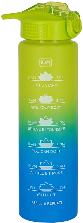 Бутилка за вода Legami - Love Yourself Energy Boost, 1 л.