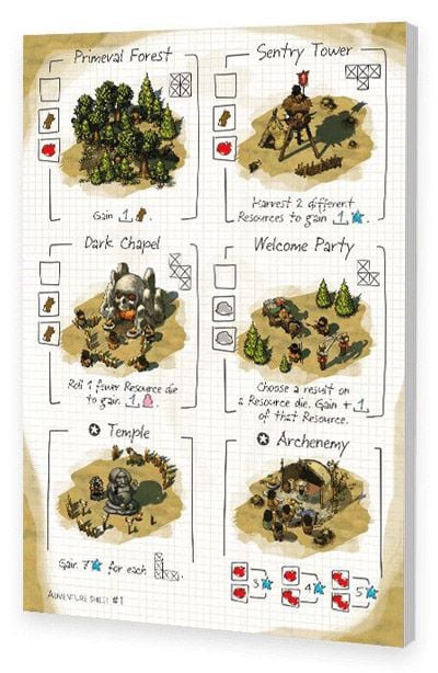 Настолна игра: Imperial Settlers: Roll & Write