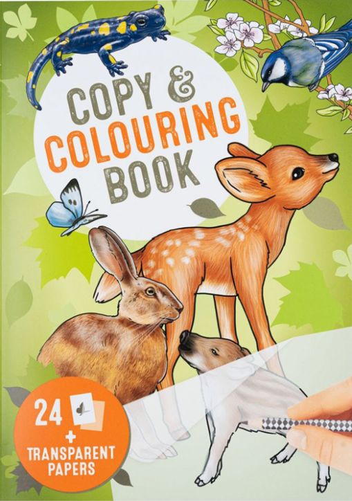 Книжка за копиране и оцветяване Depesche