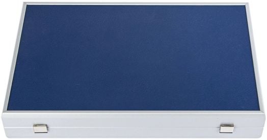 Табла Manopoulos с отделения - морскосиня екокожа, 48 х 30 см.