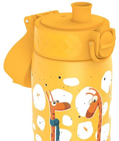 Бутилка за вода Ion8 - Жирафи, 600 мл.