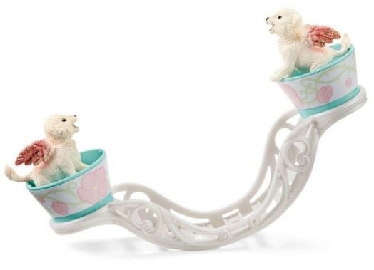 Комплект Schleich: Тренировка на крилати лъвчета