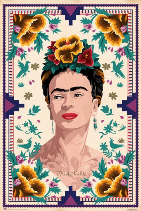Голям плакат Frida Kahlo