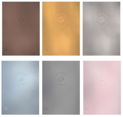 Тетрадка Mar Mar Precious Metals A4, 40 листа - широки редове