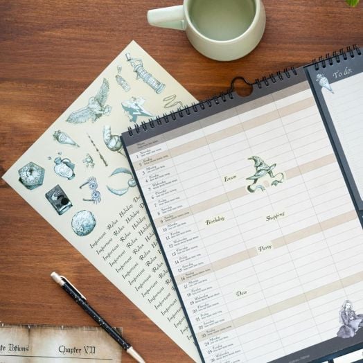 Планер-пад Grupo Erik Harry Potter за 16 месеца - септември 2024 / декември 2025 година