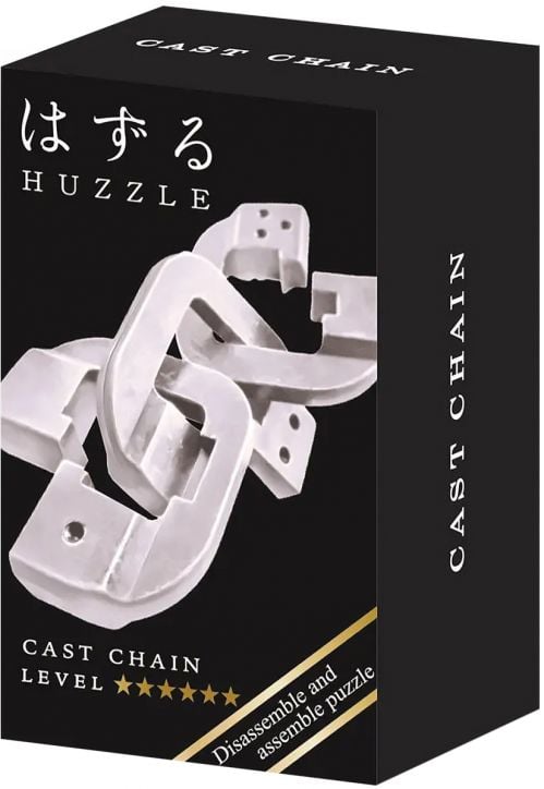 3D пъзел Eureka Hanayama Cast Mini Huzzle Chain Silver