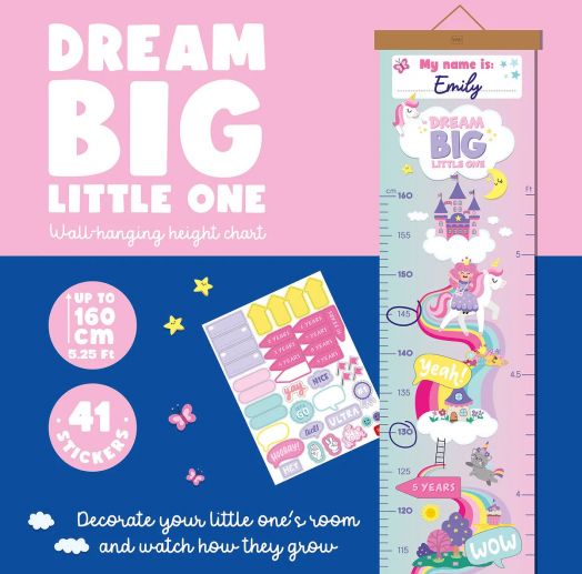 Детски метър за стена Legami - Unicorn