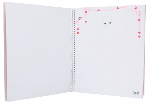 Книжка за оцветяване Top Model - Специална сватба