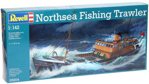 Сглобяем модел Revell - Риболовен кораб North Sea Trawler
