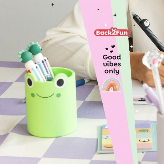 Силиконов моливник Miquelrius Back2Fun - Жаба