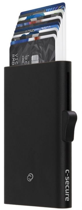 Портфейл за карти C-secure XL, черен