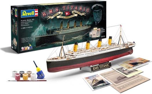 Сглобяем модел Revell - Кораб Titanic 100th Anniversary Gift Set
