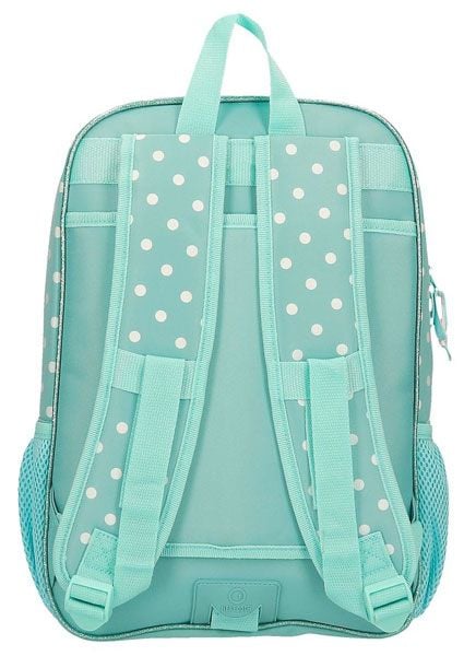 Раница Pepe Jeans Minnie Rainbow Turquoise Green с едно отделение, тюркоаз