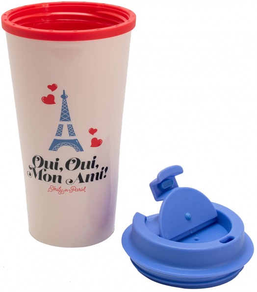 Термо чаша за път Blue Sky - Emily in Paris, 450 мл.