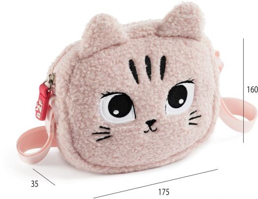 Детска чантичка за през рамо Miquelrius Back2Fun - Коте