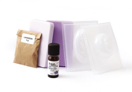 Комплект за правене на сапуни Graine Creative с лавандула