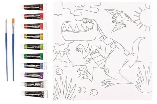 Платно с боички Crocodile Creek - Динозавър