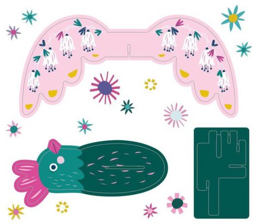 Направи сам 3D декорация Avenir - Птица